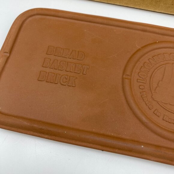 Longaberger bread basket brick #30074 with box bread warming brick - Picture 4 of 7